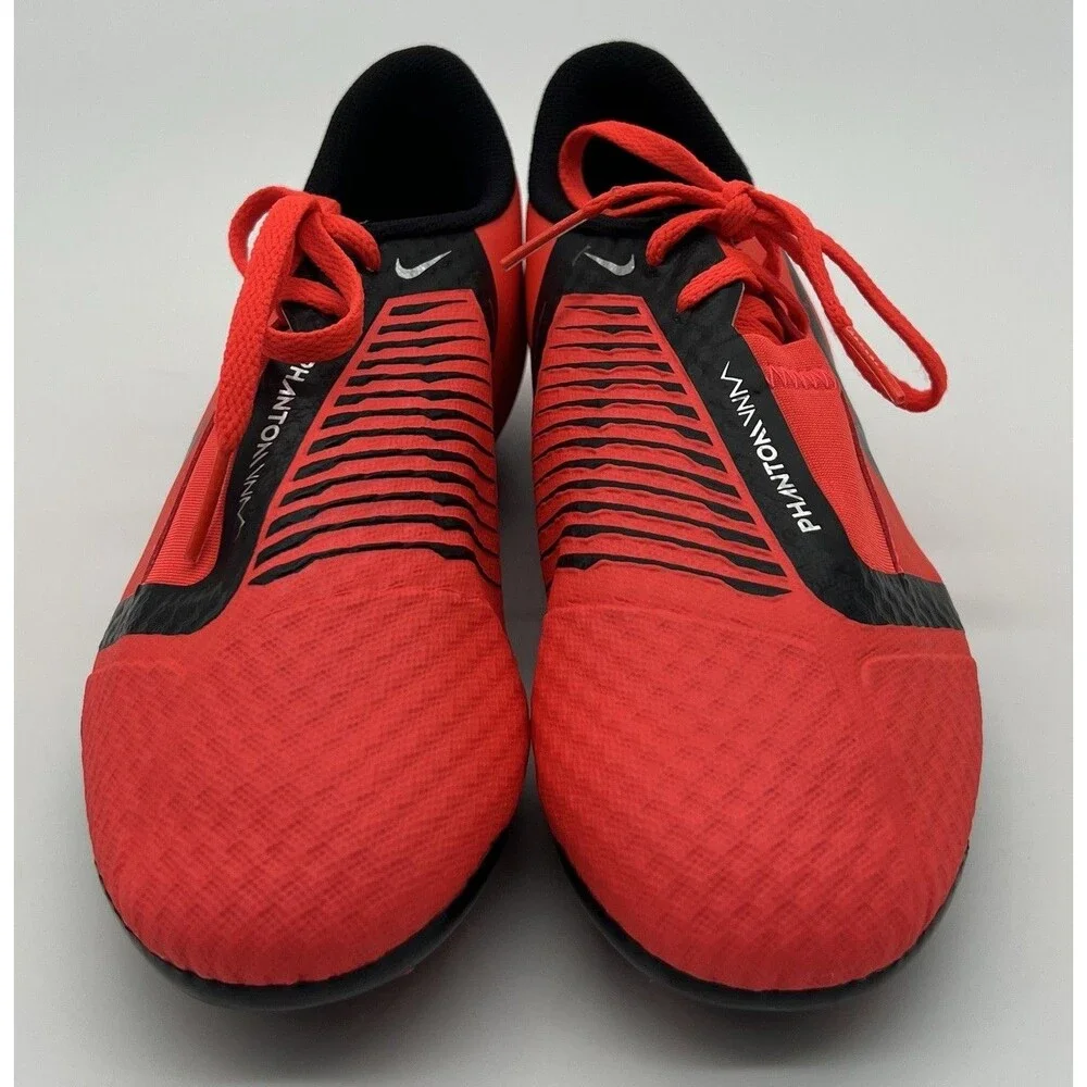 Nike Unisex Phantom Venom Pro FG Cleat Crimson/Bk Size 4.5 Y
